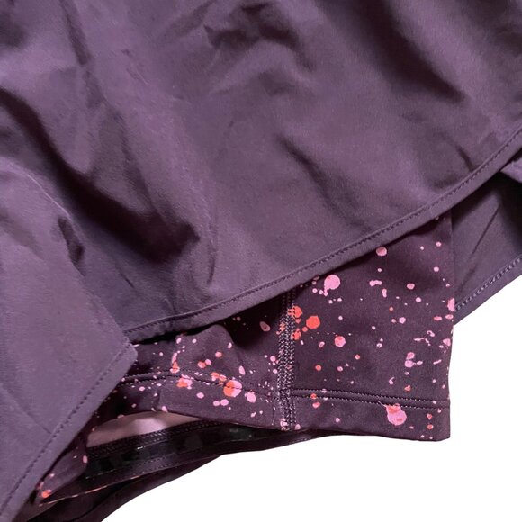 Athleta Womens Hit It 2-In-1 Short S Purple & Pink - Picture 5 of 6